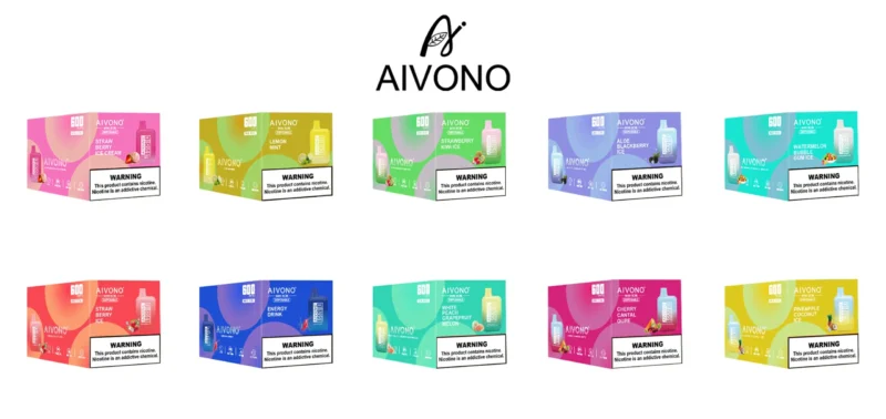 AIVONO Mini Boxx 600 Puffs 12 escalas