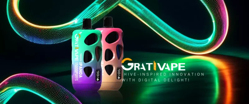 Grativape iPanda 15000 Puffs Hochleistungs-Digital-Bildschirm 0% 2% 3% 5% Low Nikotin Wiederaufladbare Einweg-Vape-Pen für Bulk Buy Großhandel 2