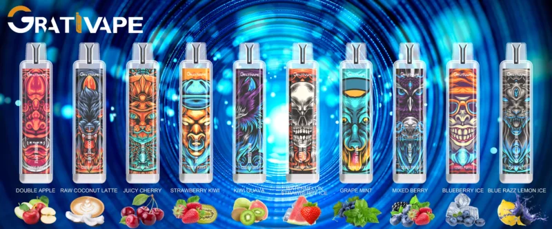 Grativape iStorm 12000 Puffs 0% 2% 3% 5% Nicotine 550mAh Oplaadbaar 20ml Groothandel Wegwerp Vape 2
