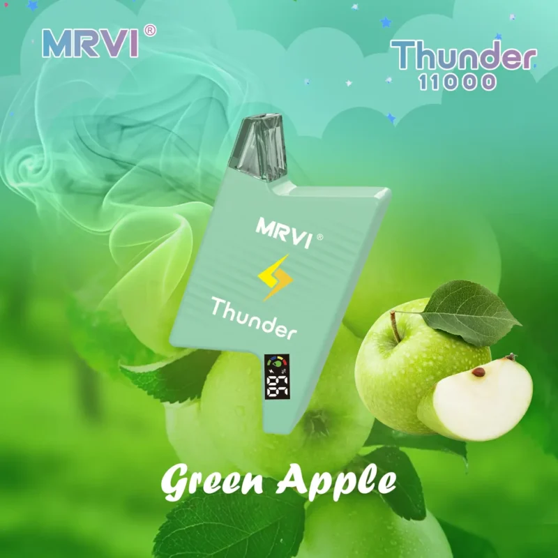 MRVI THUNDER 11000 PUFFS all'ingrosso monouso Vape 2 3 5 nicotina 19ml E liquido con schermo di alimentazione Display 2024 Popolare 1