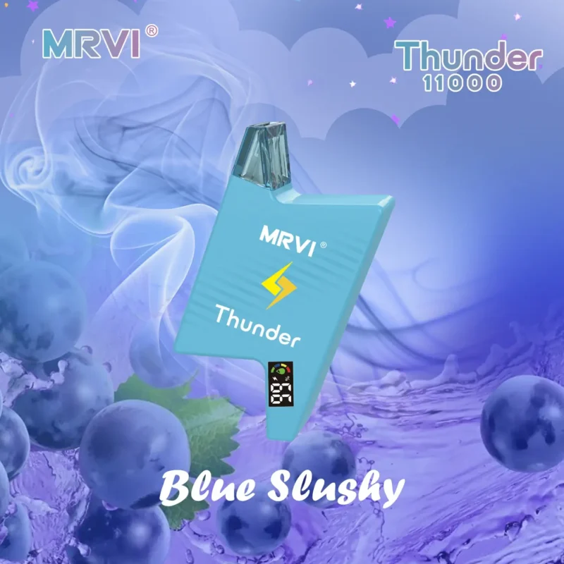 MRVI THUNDER 11000 PUFFS all'ingrosso monouso Vape 2 3 5 nicotina 19ml E liquido con schermo di alimentazione Display 2024 Popolare 11