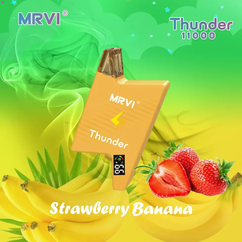 MRVI THUNDER 11000 PUFFS all'ingrosso usa e getta Vape 2 3 5 Nicotina 19ml E liquido con schermo di alimentazione Display 2024 Popolare 4