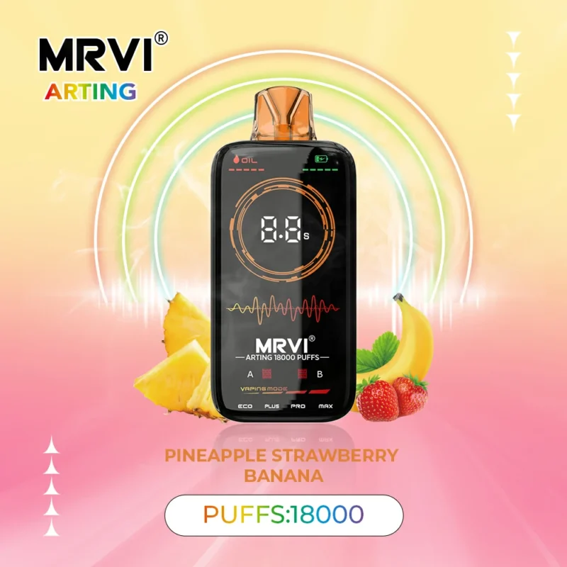 Newest Hot MRVI Arting 18000 Puffs 600mAh Rechargeable Battery 2% 5% Nicotine Wholesale Disposable Vape With 10 Flavors 1
