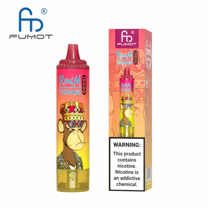 RandM Tornado 15000 Puffs Oplaadbare Vape Pen Lage Nicotine Groothandel Bulklevering 1