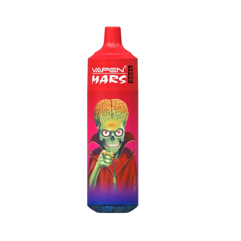 Grossiste VAPEN MARS 9000 Puffs Stylo à Vape jetable 18ml Multiple Nicotine Options 0 2 5 600mAh Type C Rechargeable avec LED Light 5