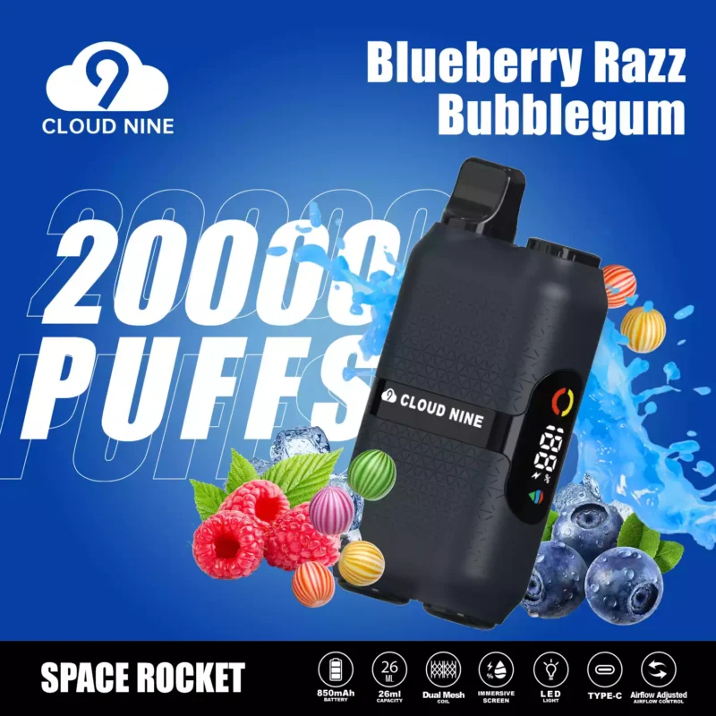 Original de Fábrica CLOUD NINE D33 20000 Puffs Atacado em massa Comprar descartável Vape 5 Nicotina Fresco 10 Sabores 2024 Novo 5