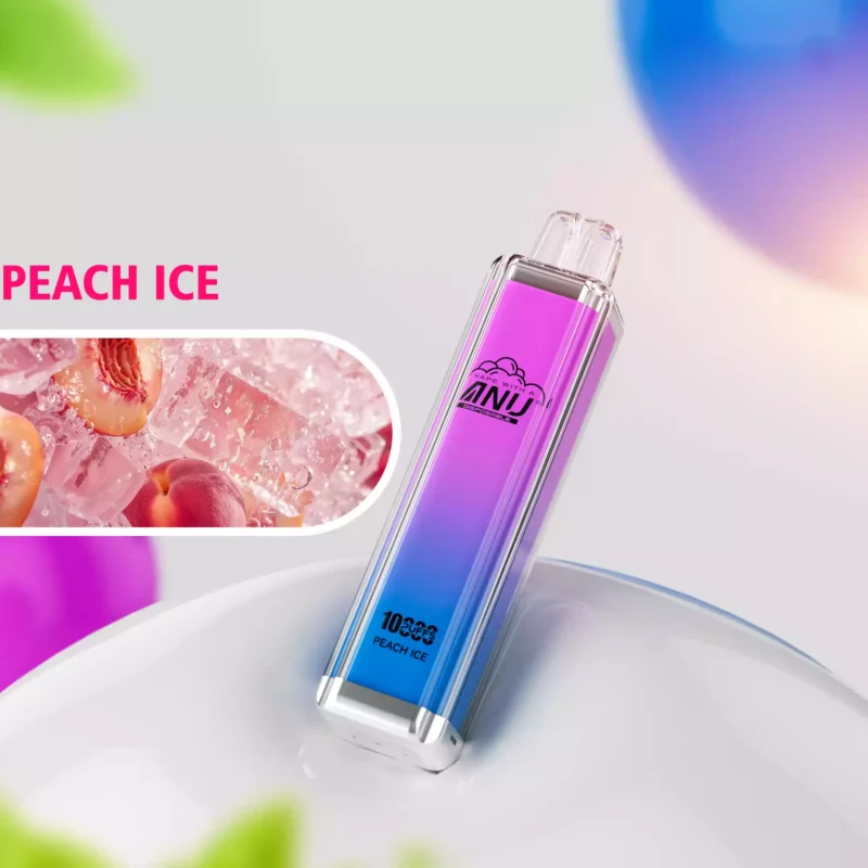 Commercio all'ingrosso ANU Crystal 10000 Puffs 18ml E liquido originale monouso Vape Factory con molteplici sapori a basso contenuto di nicotina 5