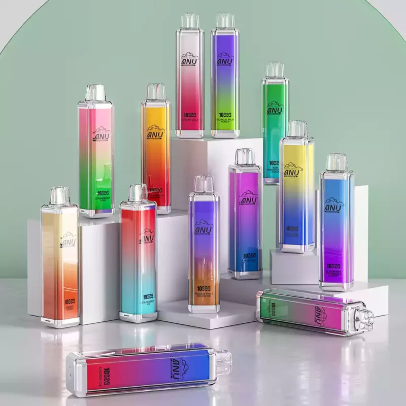 Scopri il Vape ANU Crystal 10000 Puffs con capacità di 18ml Tecnologia Mesh Coil Batteria ricaricabile da 650mAh e intensità di nicotina personalizzabile 2
