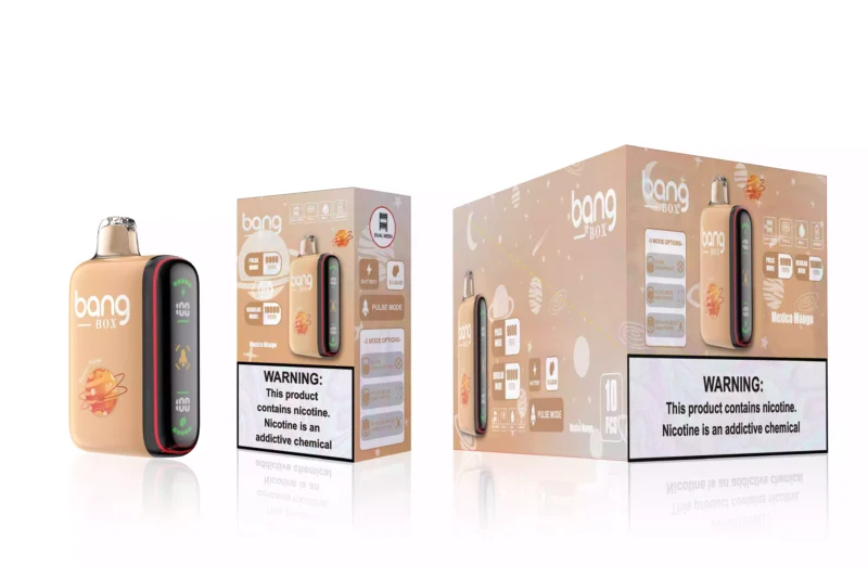 Bang Box 9000 18000 Puffs Premium Bangbox Vape Para Un Placer Vaping Extendido 20 escalas