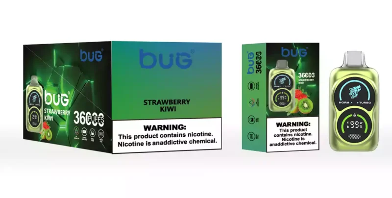 Bug 08 Wolf Head 20000 Puffs Mesh Coil 0.8ohm 23ml E Liquid Type C Rechargeable 650mAh Battery Premium Vaping Experience 1