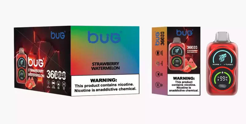 Bug 08 Wolf Head 20000 Puffs Mesh Coil 0.8ohm 23ml E Liquid Type C Rechargeable 650mAh Battery Premium Vaping Experience 5