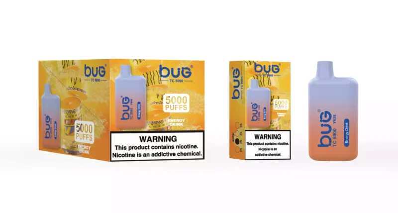 Discover The BUG 04 BC5000 Puffs With Mesh Coil 12ml E Liquid 2 Nicotine And Type C Rechargeable Battery For Maximum Vaping Experience 12