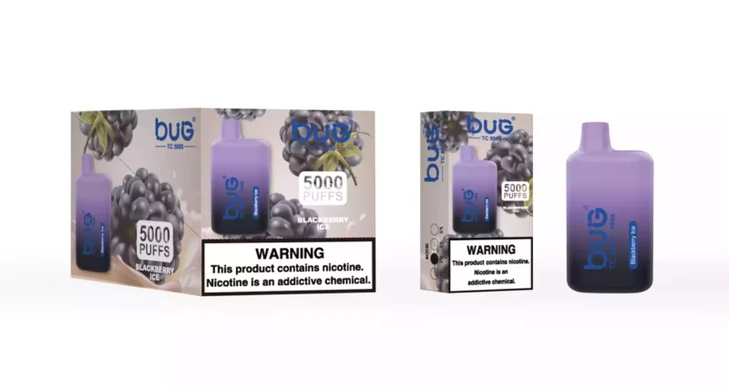 Discover The BUG 04 BC5000 Puffs With Mesh Coil 12ml E Liquid 2 Nicotine And Type C Rechargeable Battery For Maximum Vaping Experience 5
