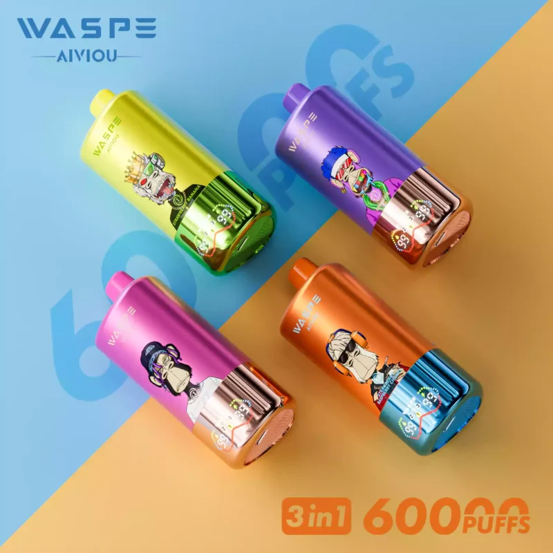 Enhanced Waspe 60000 Puffs Triple Flavors Disposable Vape for Ultimate Vaping Pleasure 22
