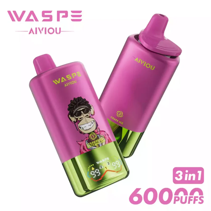 Enhanced Waspe 60000 Puffs Triple Flavors Disposable Vape for Ultimate Vaping Pleasure 27
