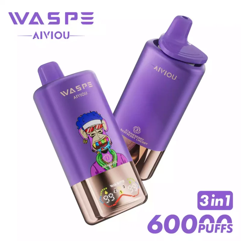 Enhanced Waspe 60000 Puffs Triple Flavors Disposable Vape for Ultimate Vaping Pleasure 3
