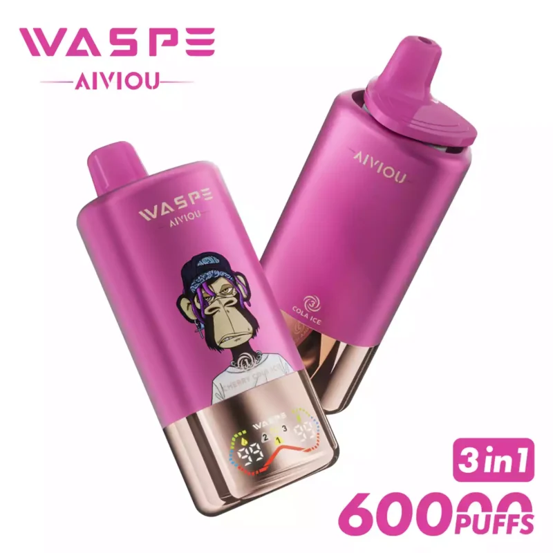 Enhanced Waspe 60000 Puffs Triple Flavors Disposable Vape for Ultimate Vaping Pleasure 5