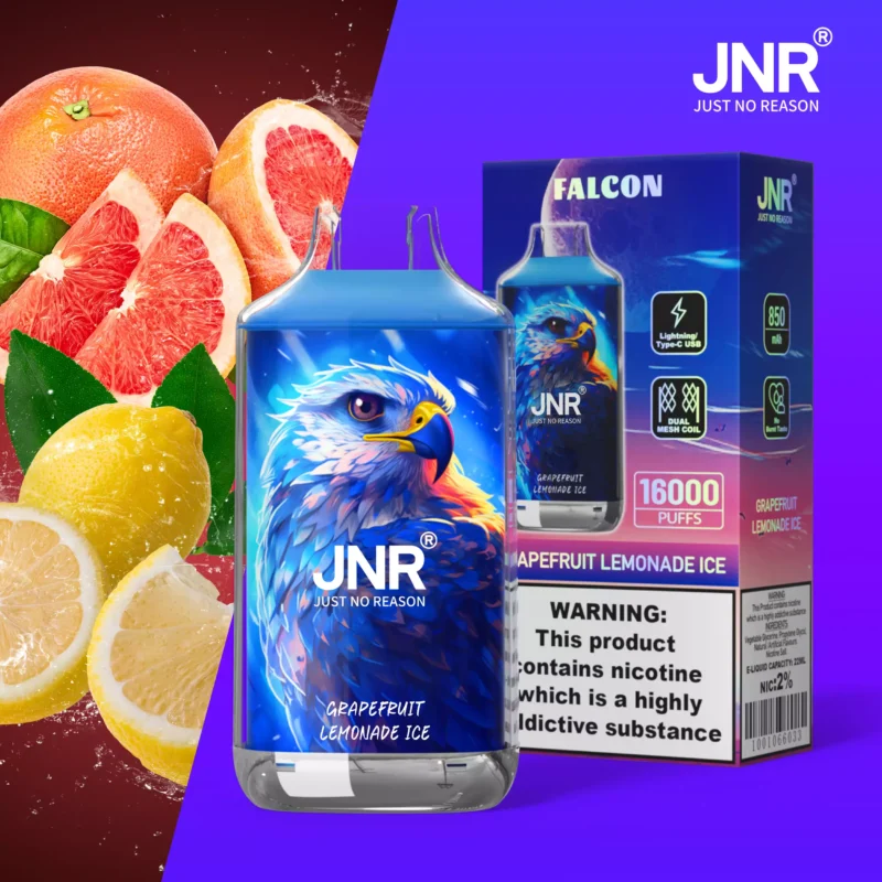 JNR Falcon 16000 Puffs Descartáveis Vape Bootvape Store 16