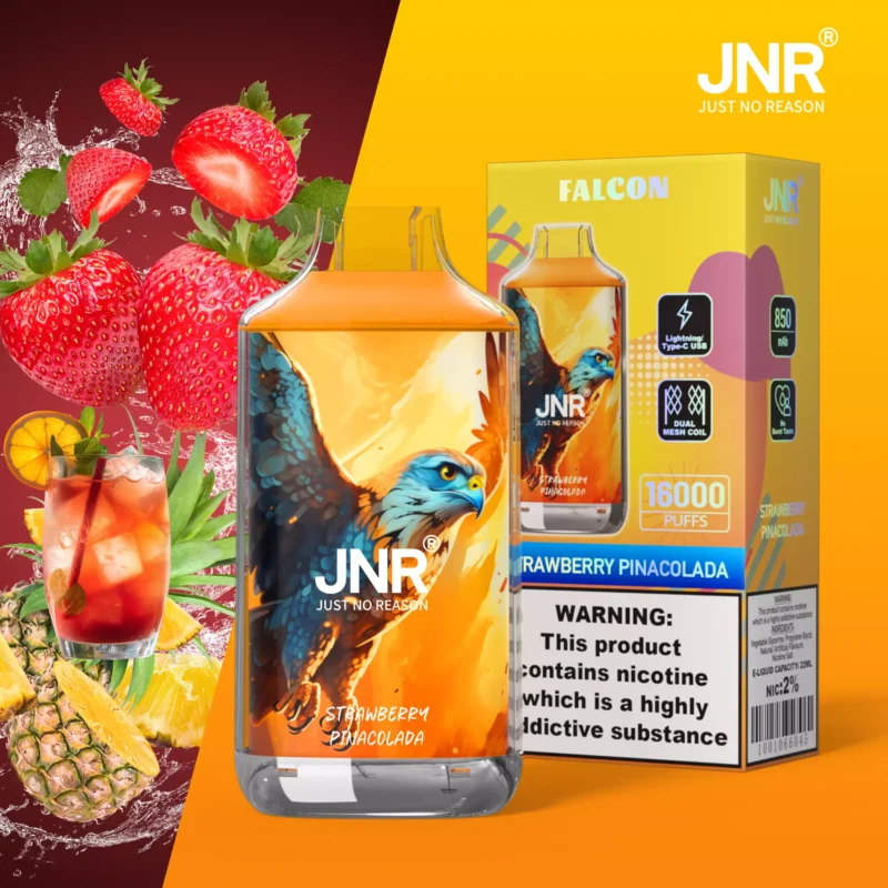 JNR Falcon 16000 Puffs Vape Descartável Bootvape Store 35