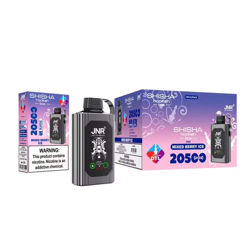 JNR Shisha Hookah 20500 Puffs Ultimate Disposable Vape Experience 13