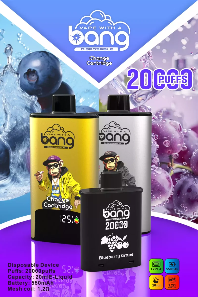 Bang Vape 20000 DSK046 B20HD 20000 Puffs for Ultra Long Lasting Performance 6
