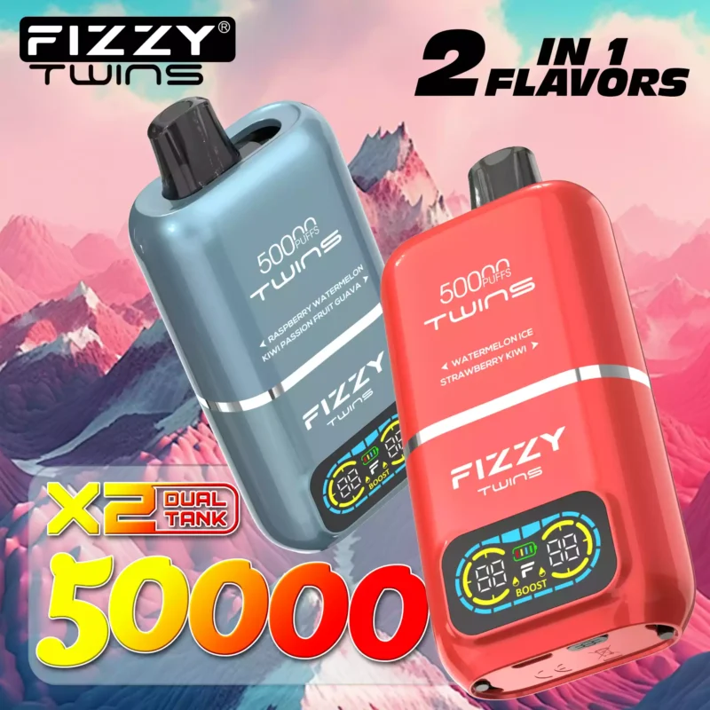 Prueba del mundo real: cómo el vape de doble sabor gemelos de 50k gemelos rompe la barrera de resistencia de 50000 bocanadas