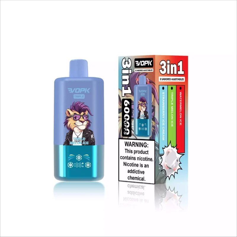 VOPK TRIPE 60000 Puffs Ofrece Triple Conmutación De Sabor Y Bobina De Malla Para Una Experiencia De Vaping Premium 10 scaled