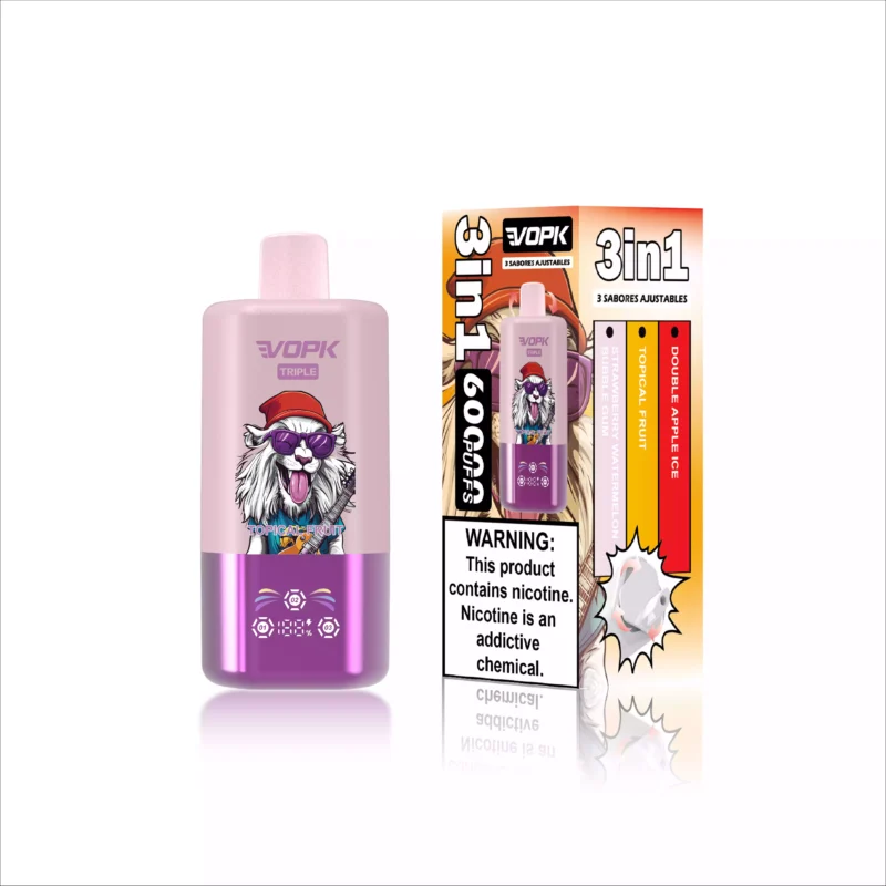 VOPK TRIPE 60000 Puffs Ofrece Triple Cambio De Sabor Y Bobina De Malla Para Una Experiencia De Vaping Premium 15 scaled