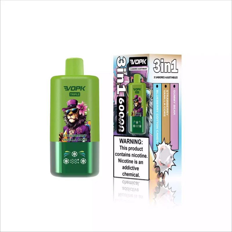 VOPK TRIPE 60000 Puffs Ofrece Triple Cambio De Sabor Y Bobina De Malla Para Una Experiencia De Vaping Premium 18 scaled