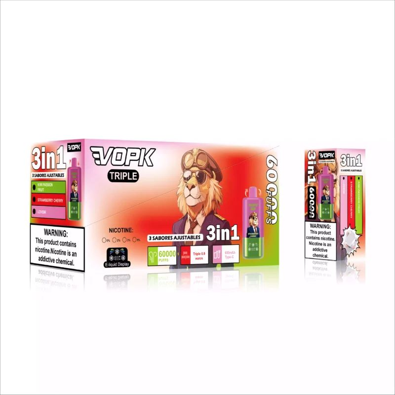 VOPK TRIPE 60000 Puffs Ofrece Triple Conmutación De Sabor Y Bobina De Malla Para Una Experiencia De Vaping Premium 19 scaled