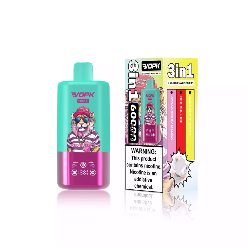 VOPK TRIPE 60000 Puffs Ofrece Triple Cambio De Sabor Y Bobina De Malla Para Una Experiencia De Vaping Premium 9 scaled